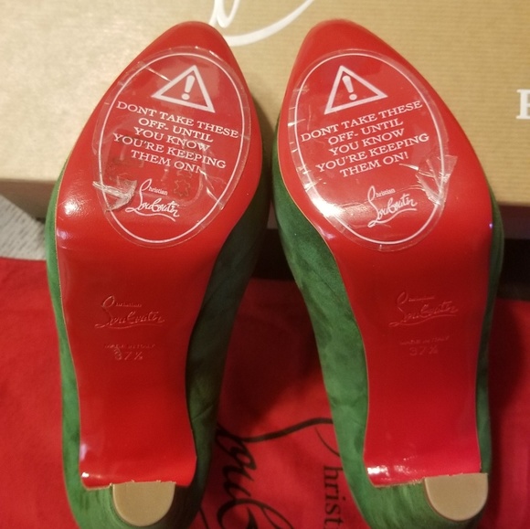 Christian Louboutin Altanana 140 Suede - Picture 2 of 3